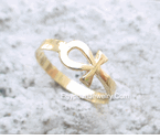 silver ankh Rings