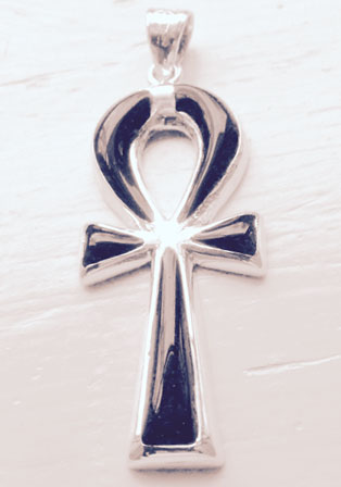 Key of Life Onyx Ankh Jewelry Made in Egypt Silver Sterling Silver