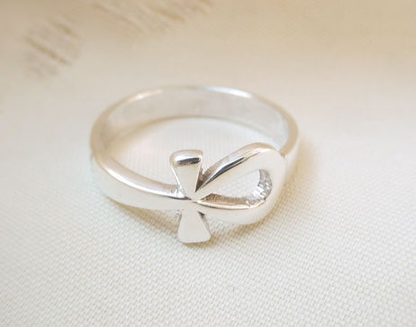 Silver Rings - Egyptian Ankh Ring
