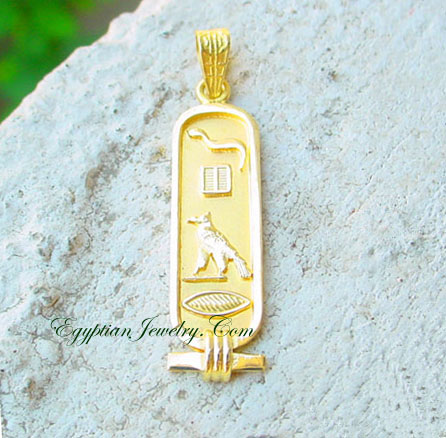 egyptian jewelry cartouche personalized bracelets gold