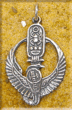 silver cobra pendant