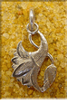 silver cleopatra pendant