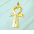 gold ankh pendant